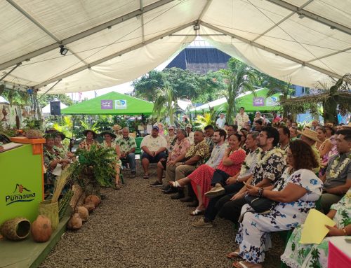 Inauguration des Floralies à la Mairie de Punaauia