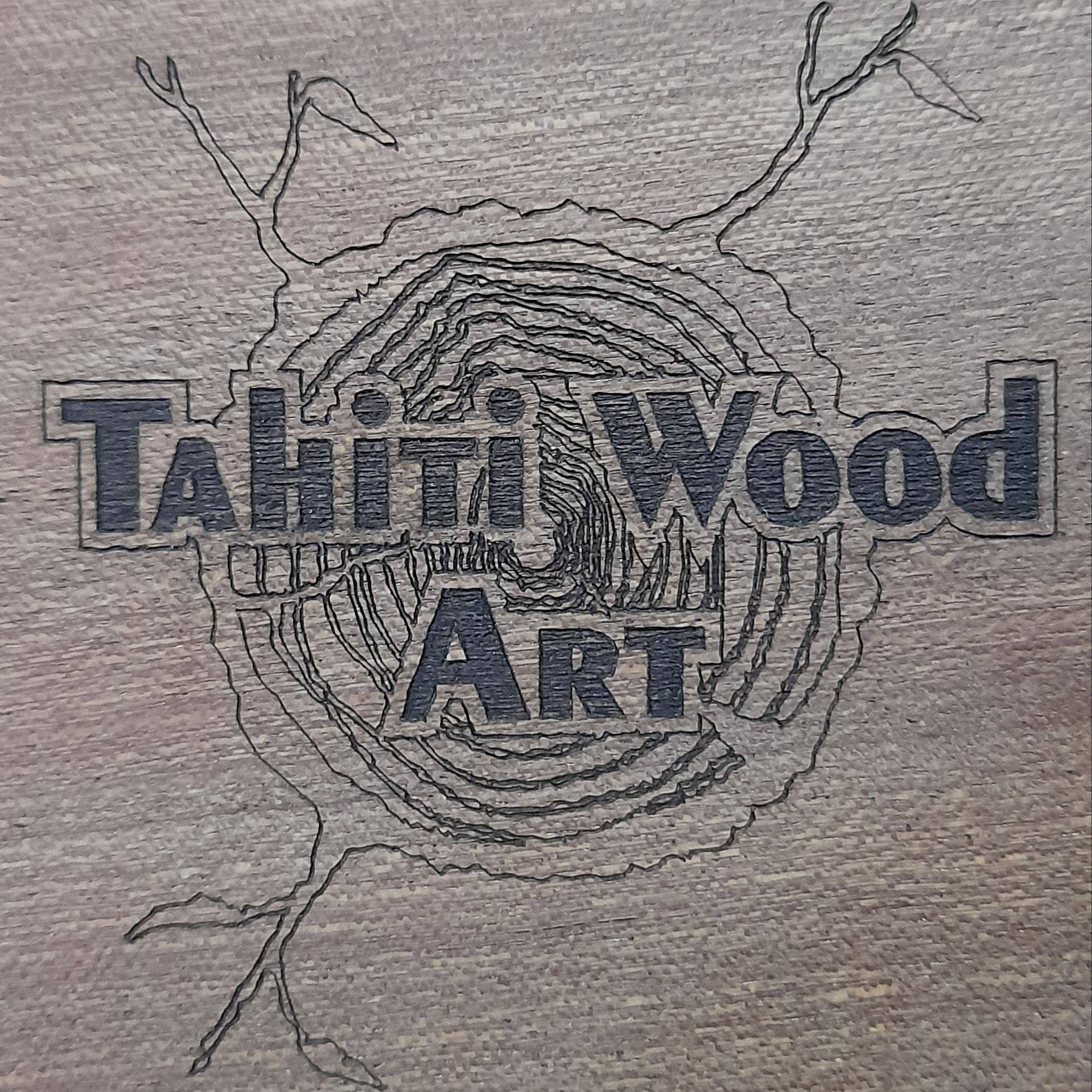 Tahiti wood art