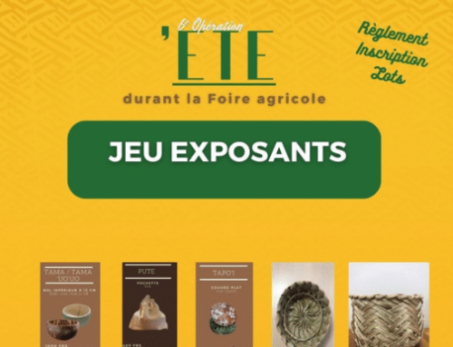 JEU EXPOSANTS – Opération ‘ETE – Foire agricole – Règlement et lots