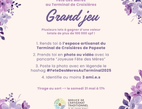 Jeu Fête des Mères 2025 au terminal de croisières de Papeete