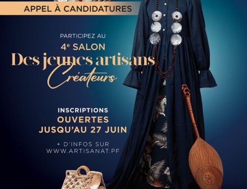 APPEL À CANDIDATURES : Participez au 4e Salon des jeunes artisans créateurs