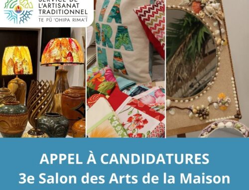 Appel à candidatures pour la 3e édition du Salon des arts de la maison