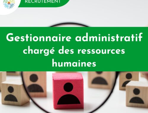 Le service recherche un.e gestionnaire administratif – chargé des ressources humaines