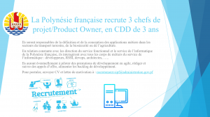 Recrutement chef de projet