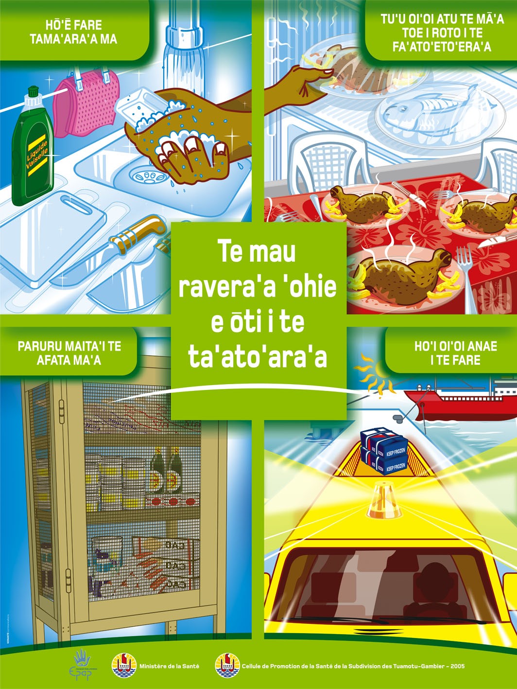 Des affiches d'Hygiène en Cuisine pour les Clients