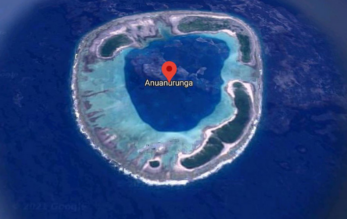 PRÉCISION SUR LA VENTE DE L'AT0LL D'ANUANURUNGA