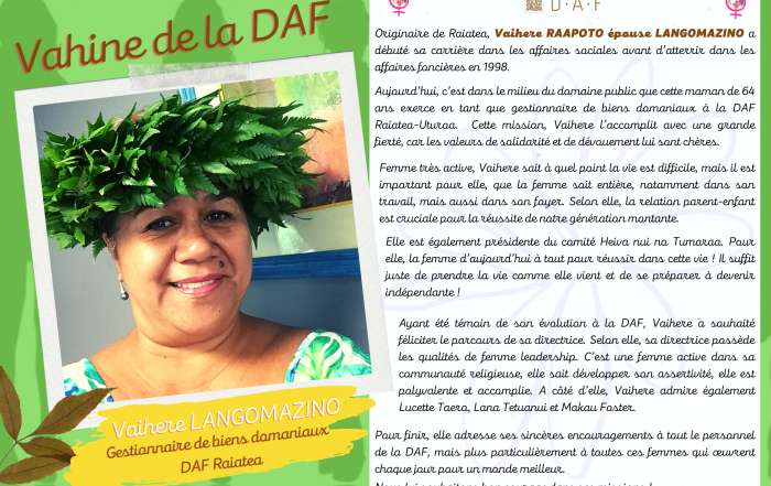 VAHINE DE LA DAF