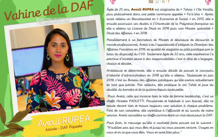 VAHINE DE LA DAF