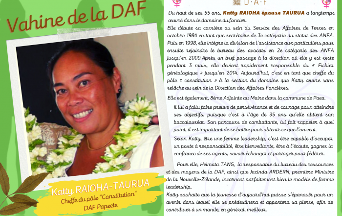 VAHINE DE LA DAF