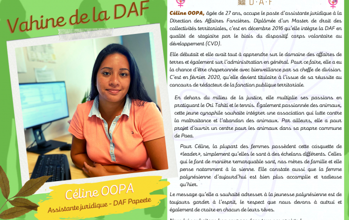 VAHINE DE LA DAF