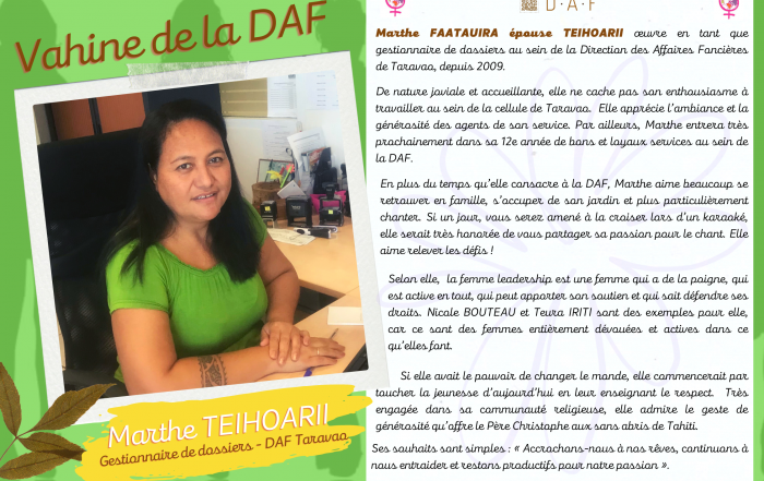 VAHINE DE LA DAF