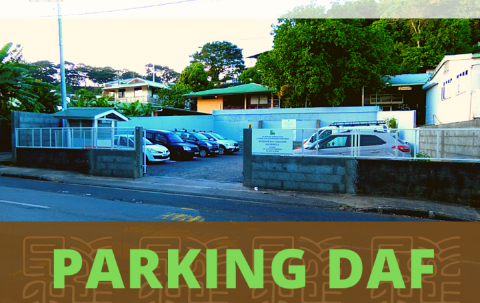 PARKING DAF DISPONIBLE