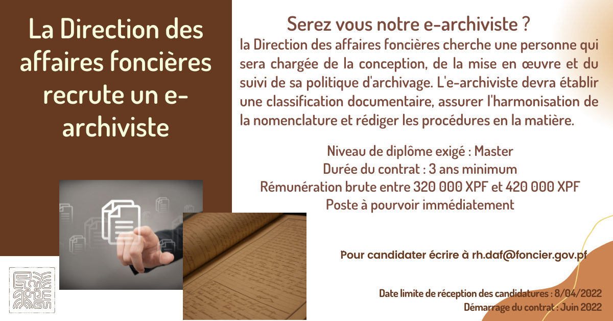 APPELS À CANDIDATURES