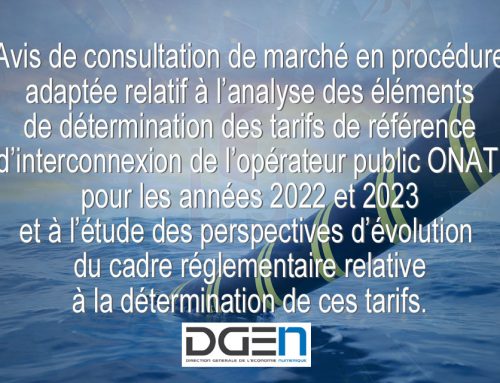 Avis de consultation de marché en procédure adaptée