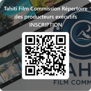 QRCode Pour Tahiti Film Commission Répertoire Des Producteurs Exécutifs INSCRIPTION