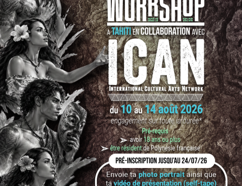 1er Acting Workshop avec ICAN du 10 au 14 août 2026 !