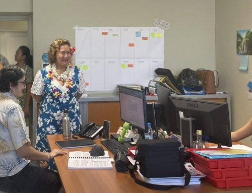 La ministre des solidarités et du logement, en charge de l’aménagement rencontre les agents de la Délégation à l’habitat et à la ville