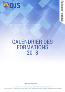 calendrier calendrier des formations de 2018