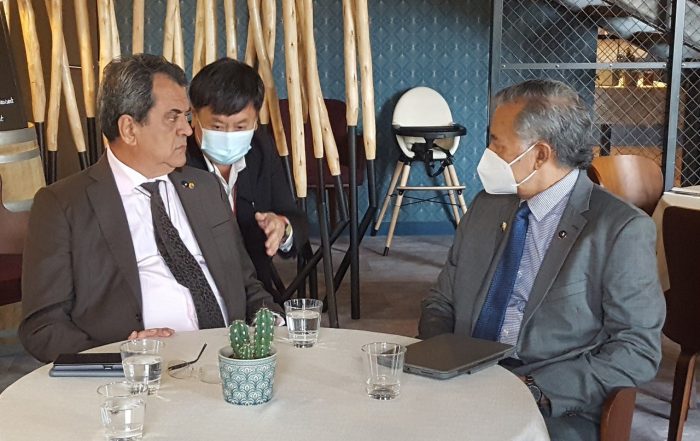 Rencontre entre Edouard FRITCH