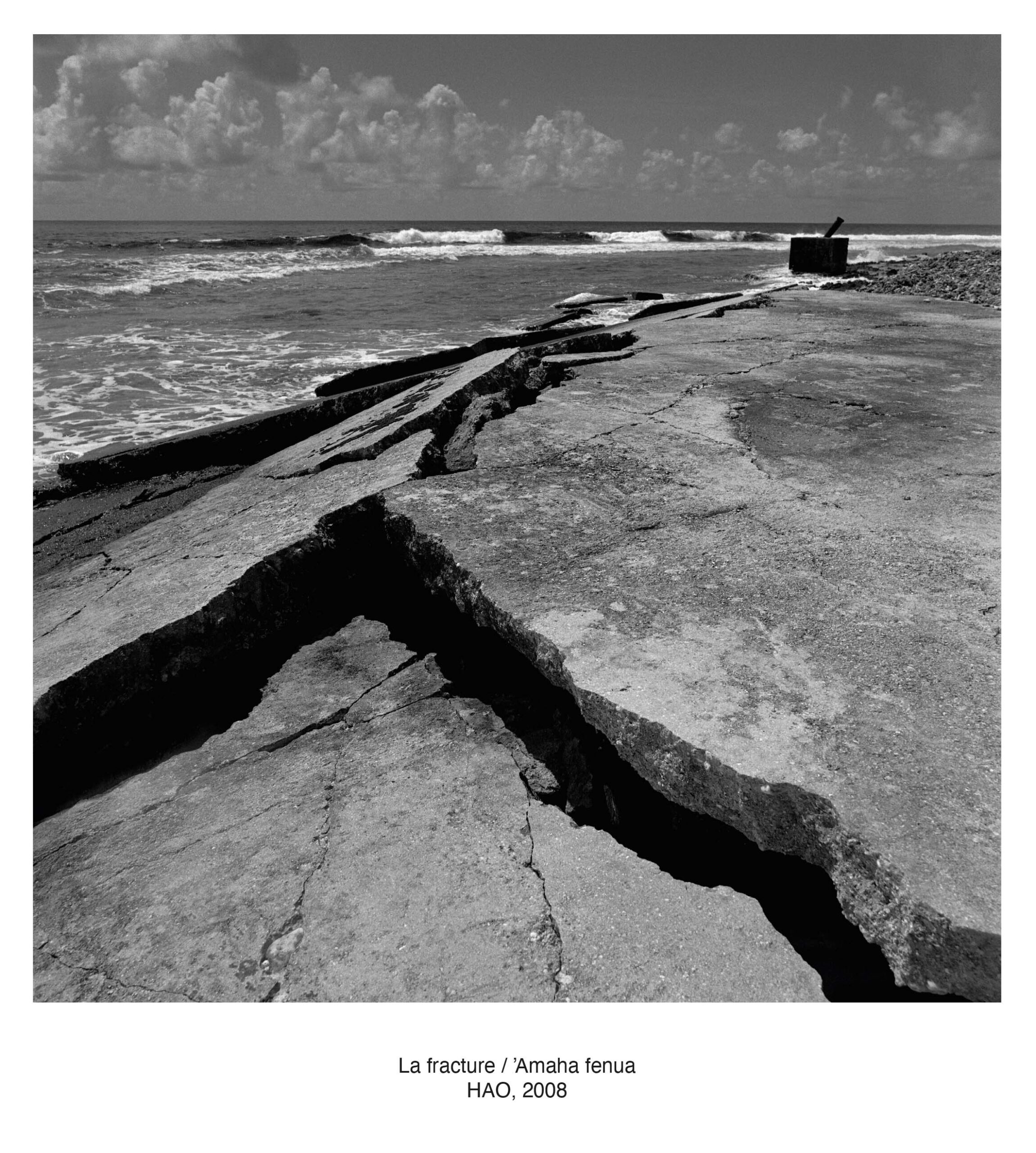 Photographie de Julie Pomery liée aux conséquences des essais nucléaires français