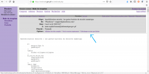 Webmail Sensib TelechargerFichier Télécharger le mail en tant que fichier