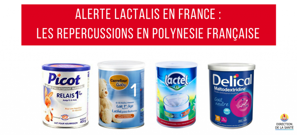 ALERTE LACTALIS EN FRANCE LES REPERCUSSIONS EN POLYNESIE FRANÇAISE