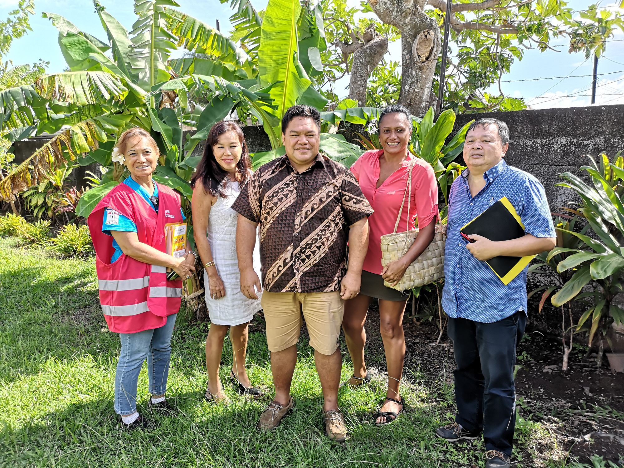 Conference de presse a Mahina contre la dengue