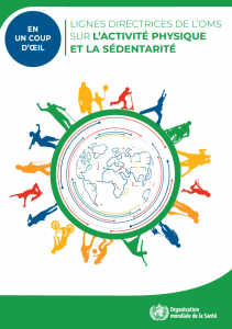 Lignes directrices sur l'activité physique et la sédentarité (OMS, 2020)