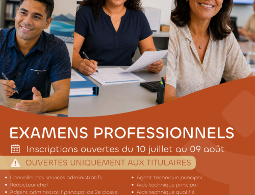 Ouverture des inscriptions aux examens professionnels 2025/2026