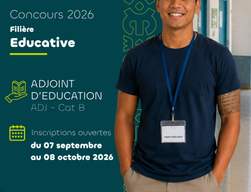 CONCOURS DE LA FONCTION PUBLIQUE 2026 – FILIÈRE ÉDUCATIVE