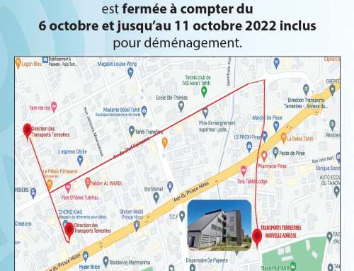 Déménagement de la Direction des transports terrestres