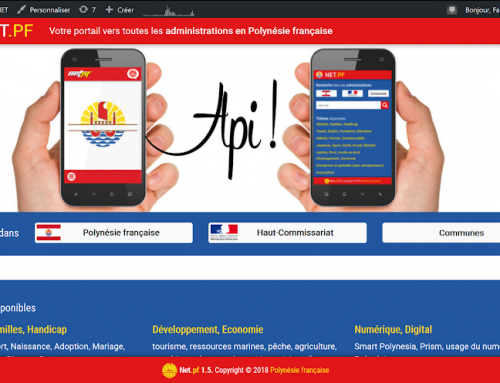 La nouvelle interface de Net.pf