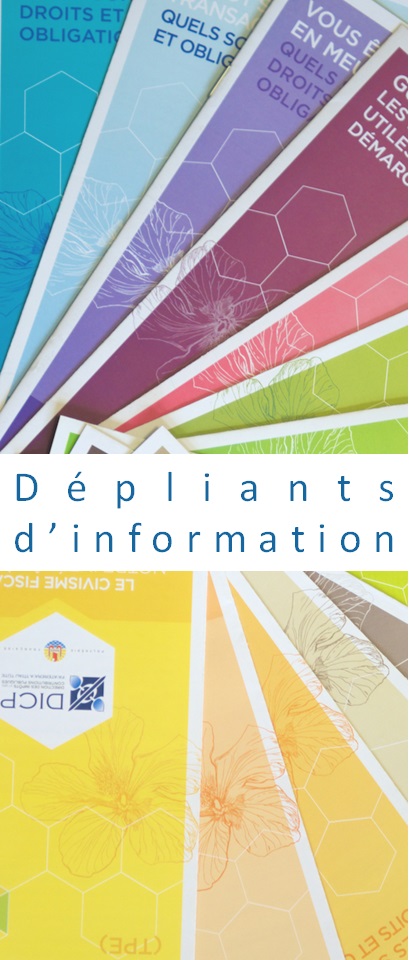 Dépliants d'information
