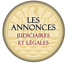 Annonces légales