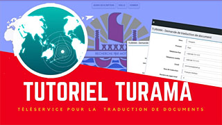 Tutoriel vidéo du téléservice TURAMA (3:05)